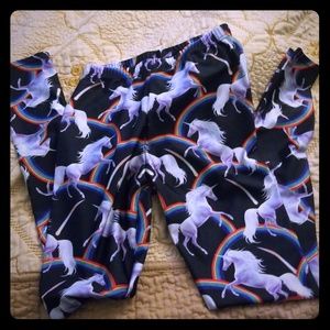 Unicorn & rainbows leggings